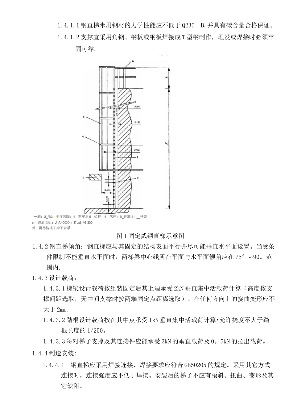 护栏、爬梯相关标准63596_第2页