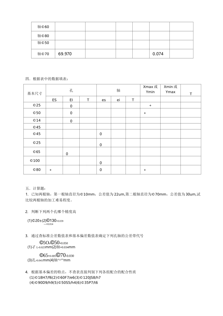 极限与配合习题库_第3页