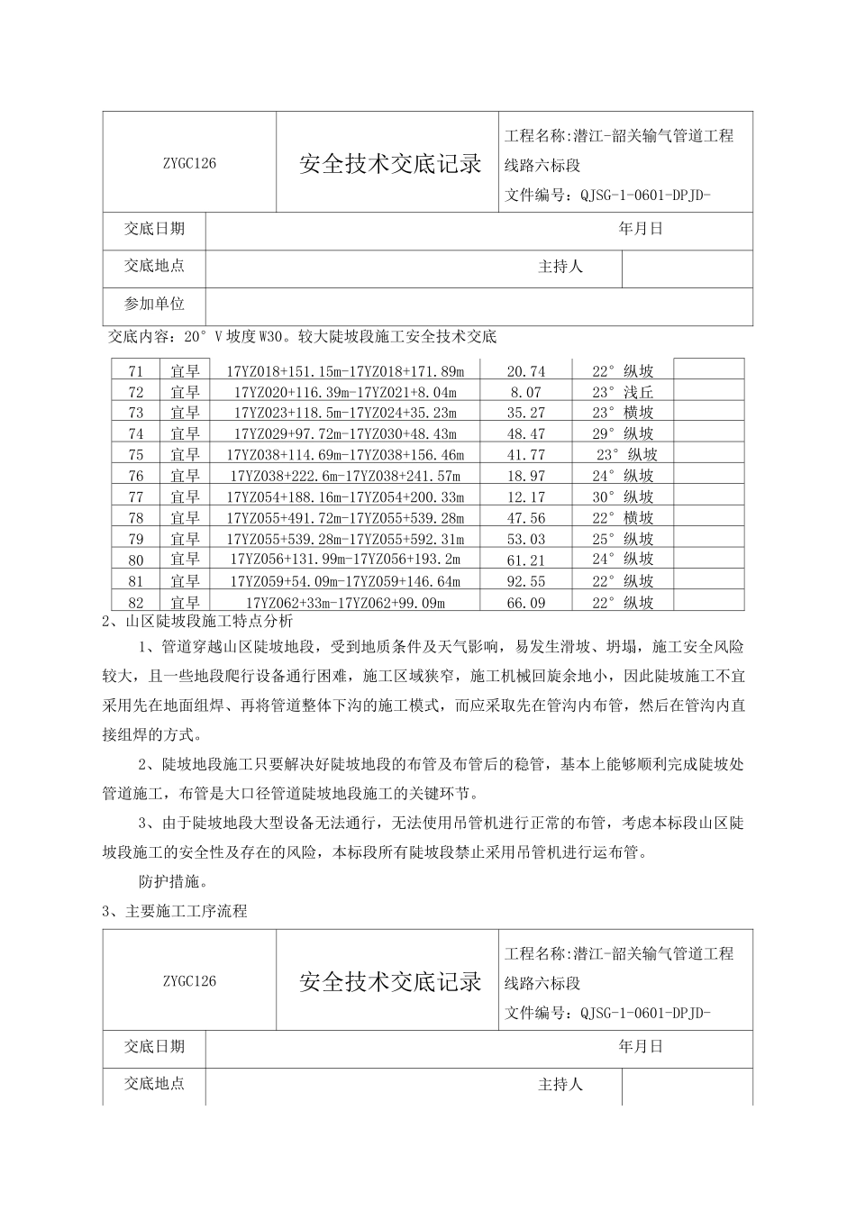 山区陡坡施工安全技术交底 (坡度20-30)_第3页