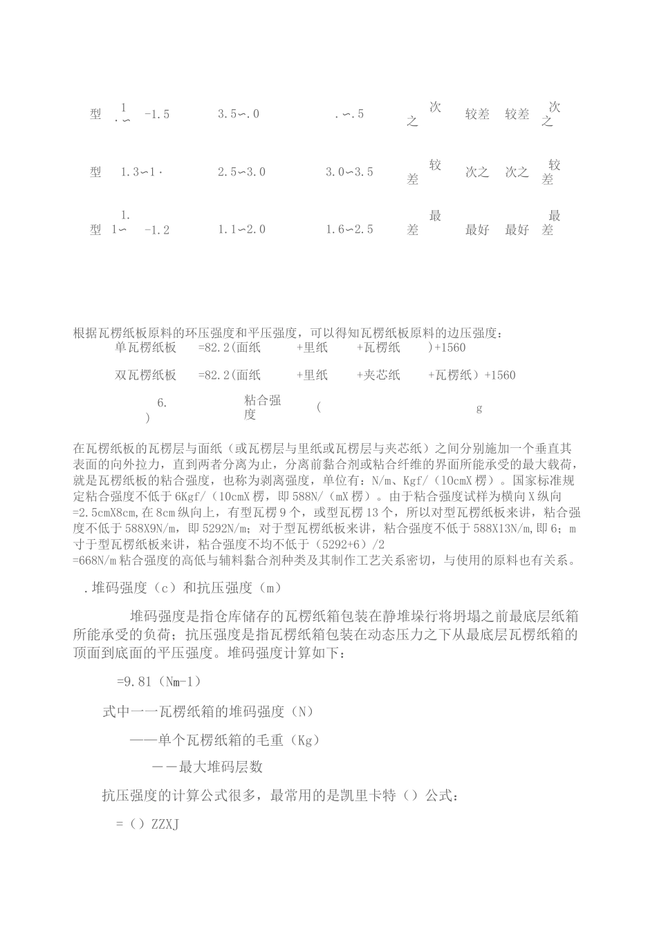 瓦楞纸板和纸箱的箱常数与楞常数._第3页