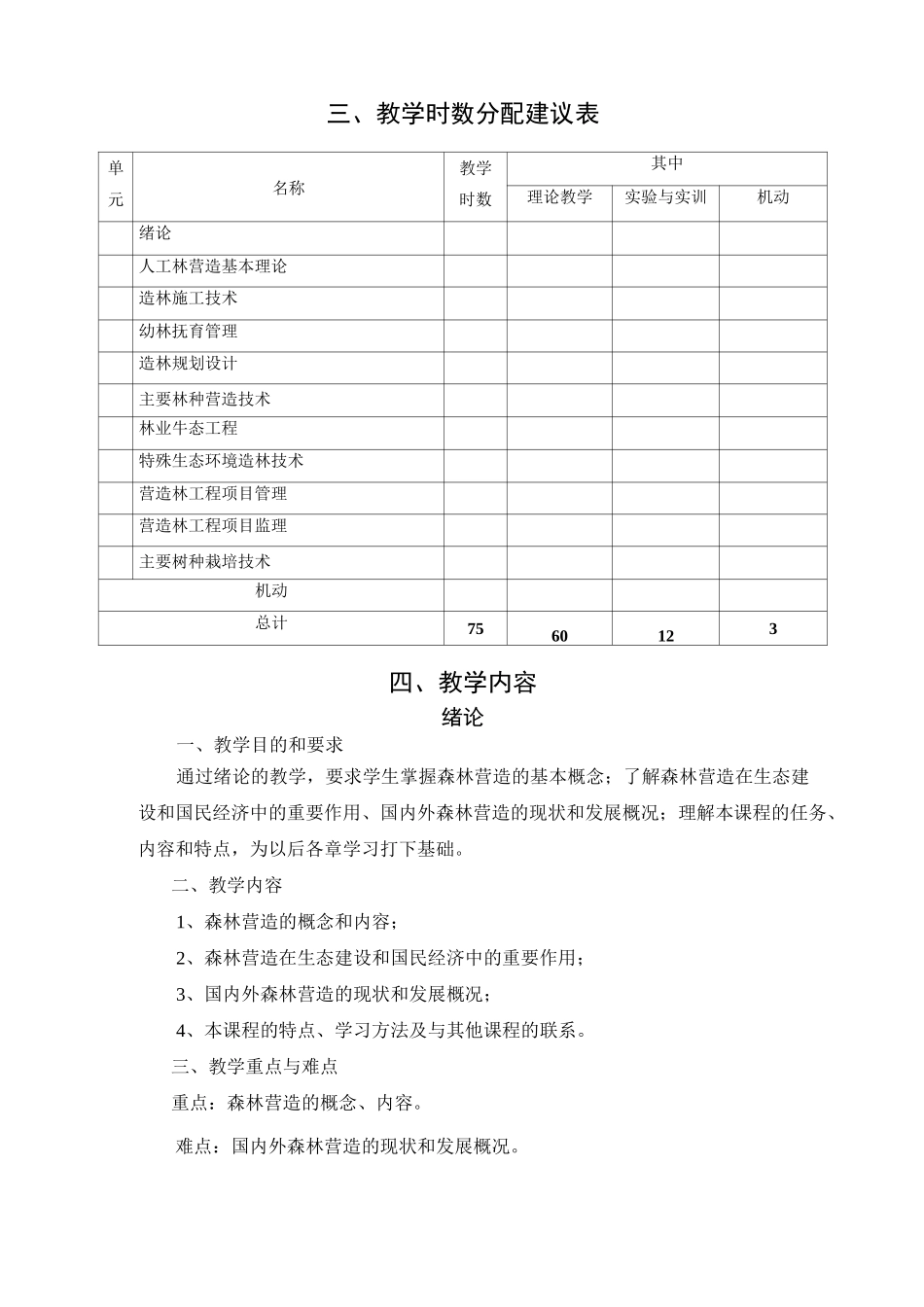 森林营造技术大纲_第2页