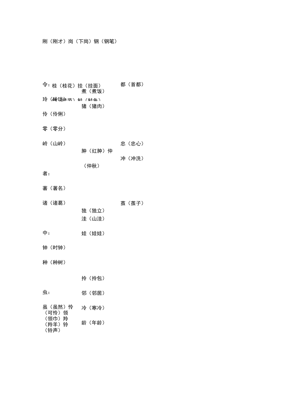小学三年级语文上册加偏旁,组新字集锦_第2页