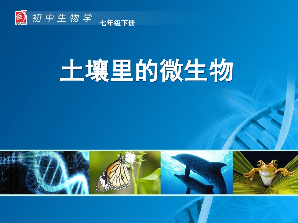 认识细菌和放线菌-教学课件_第1页