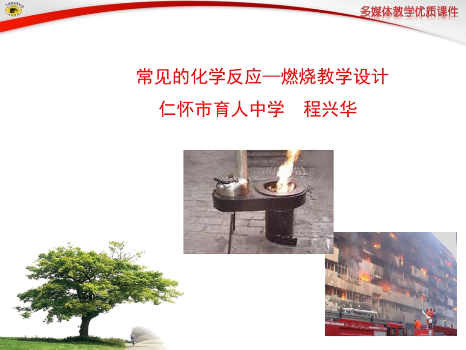常见的化学反应——燃烧课件_第1页