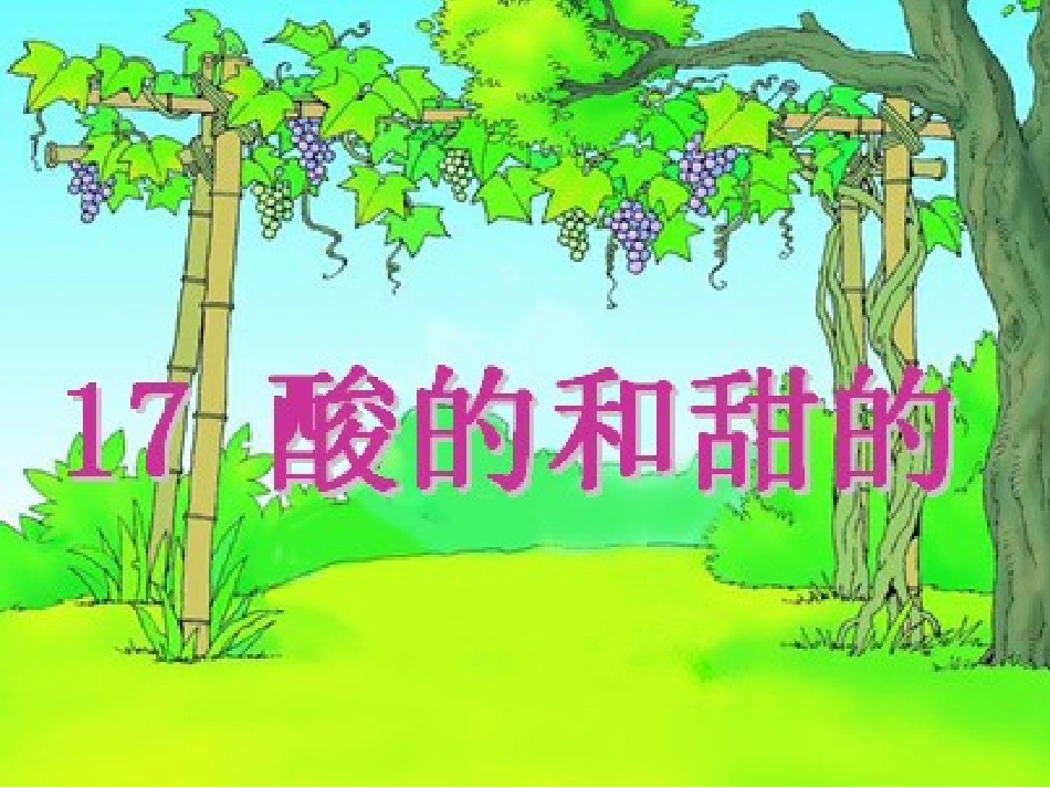 酸的和甜的课件_第3页