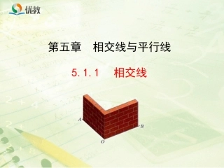 《相交线511》新授课课件