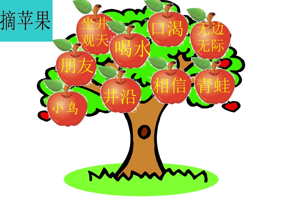 小学人教版二年级语文《坐井观天》课件_第2页