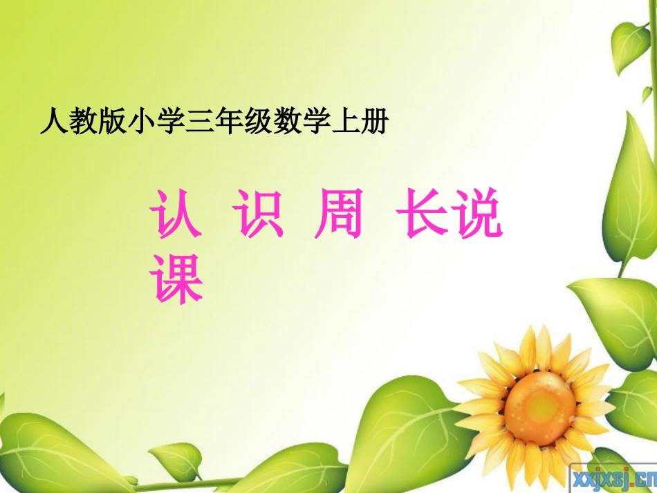 认识周长说课PPT_第1页