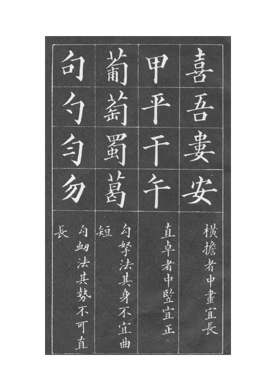 黄自元间架结构九十二法帖_第3页