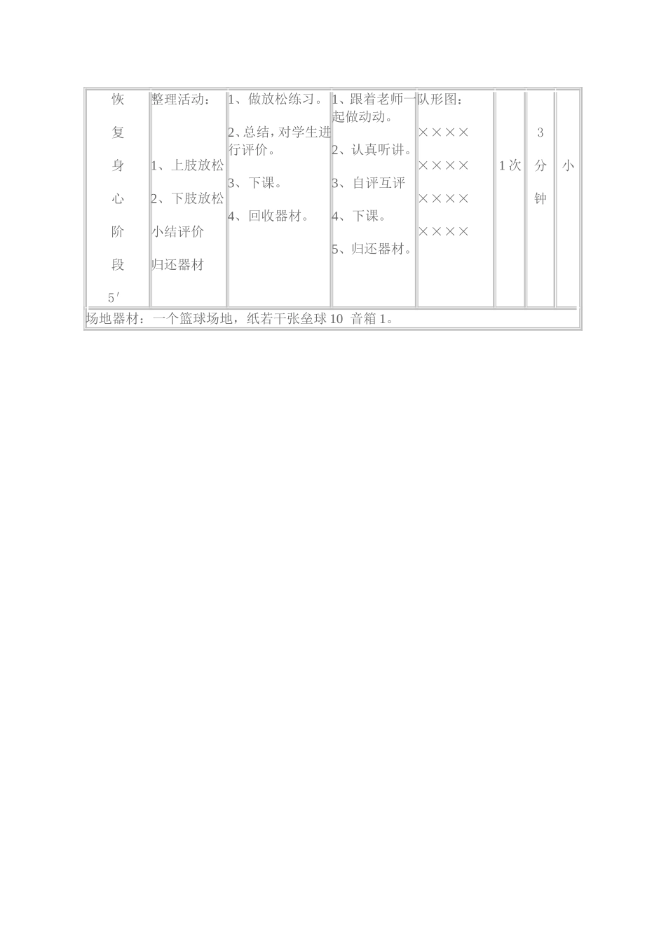 小学体育课投掷垒球教学设计_第3页