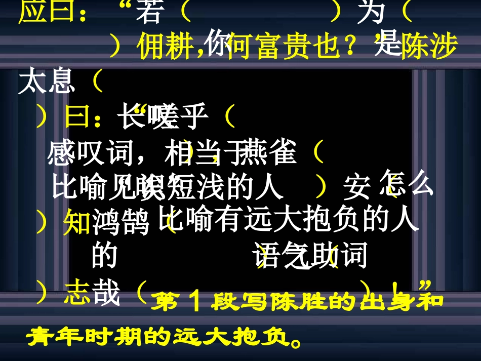 陈涉世家复习课件_第3页