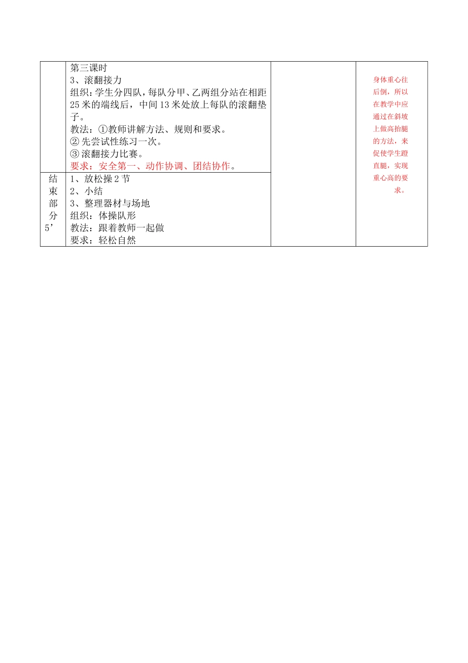 前滚翻高抬腿跑_第2页