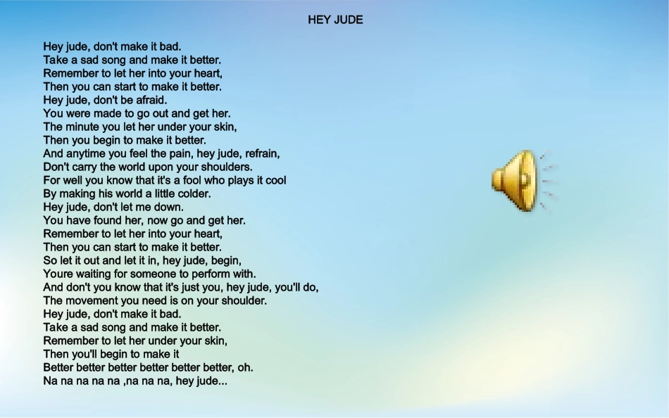 英文歌曲天天唱_第3页