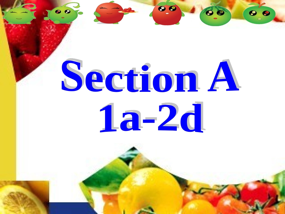 七年级上unit6SectionA1课件_第2页