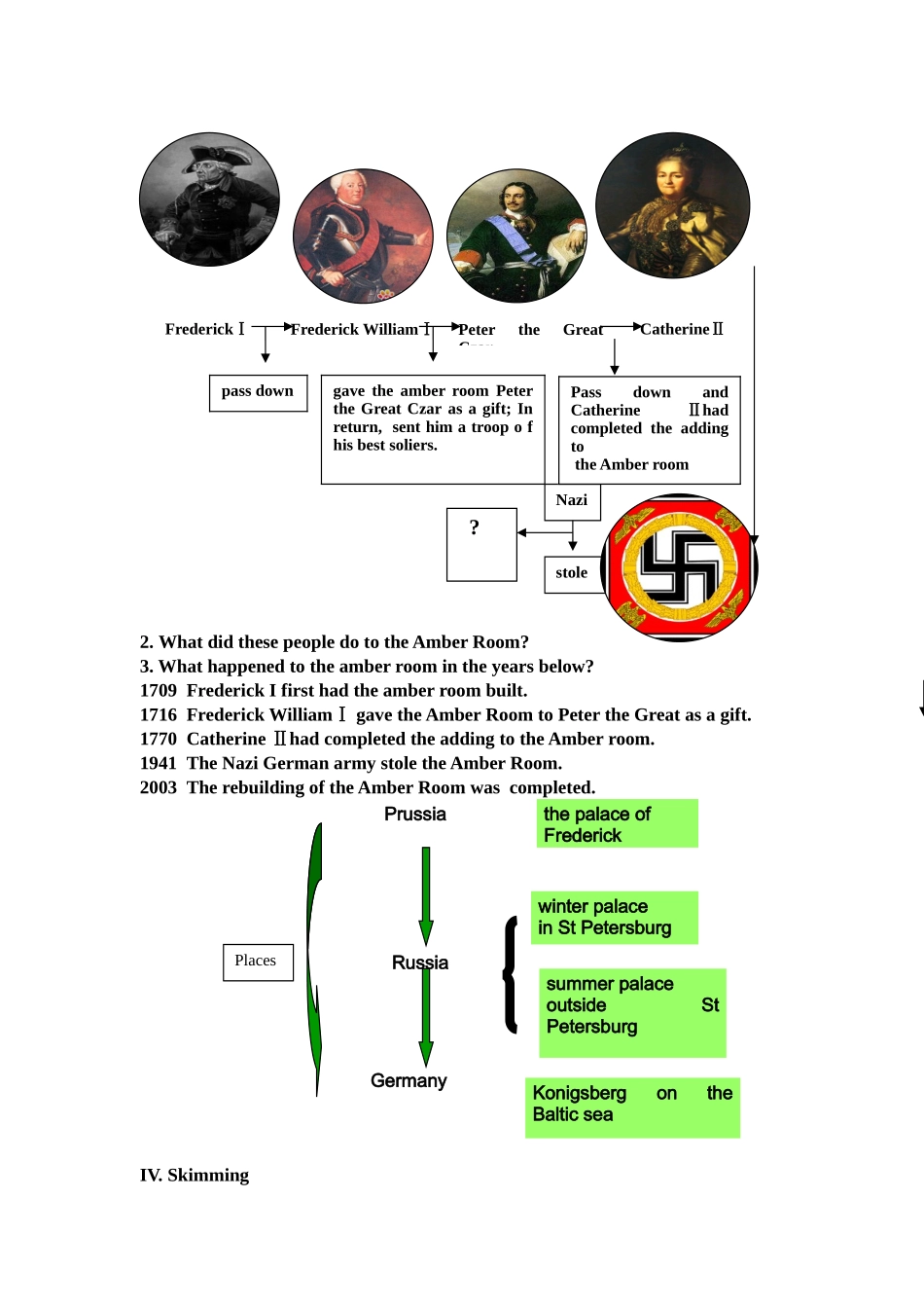 高一英语人教新课标必修2unit1CultureRelics教案_第3页