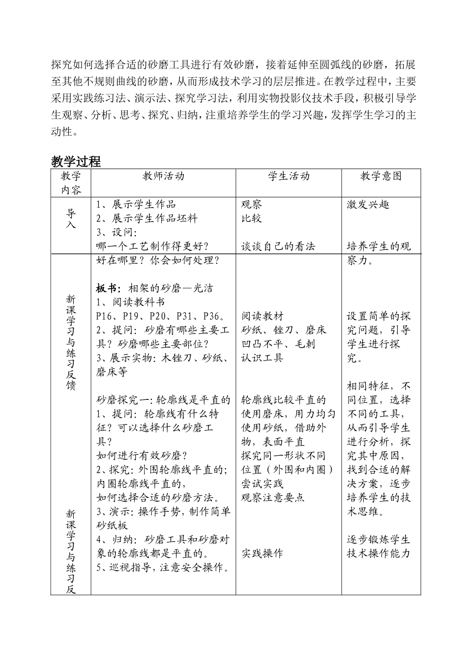 相架的设计与制作——砂磨_第2页