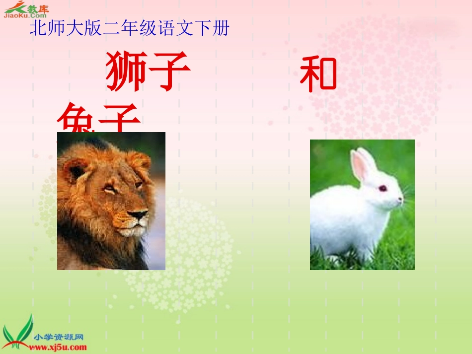 狮子和兔子 (2)_第1页