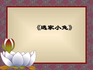 逃家小兔__PPT