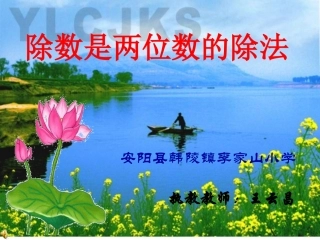 实用除数是两位数的除法复习与整理