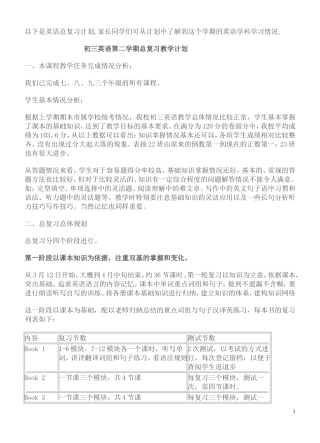 外研版英语八年级下全册学案