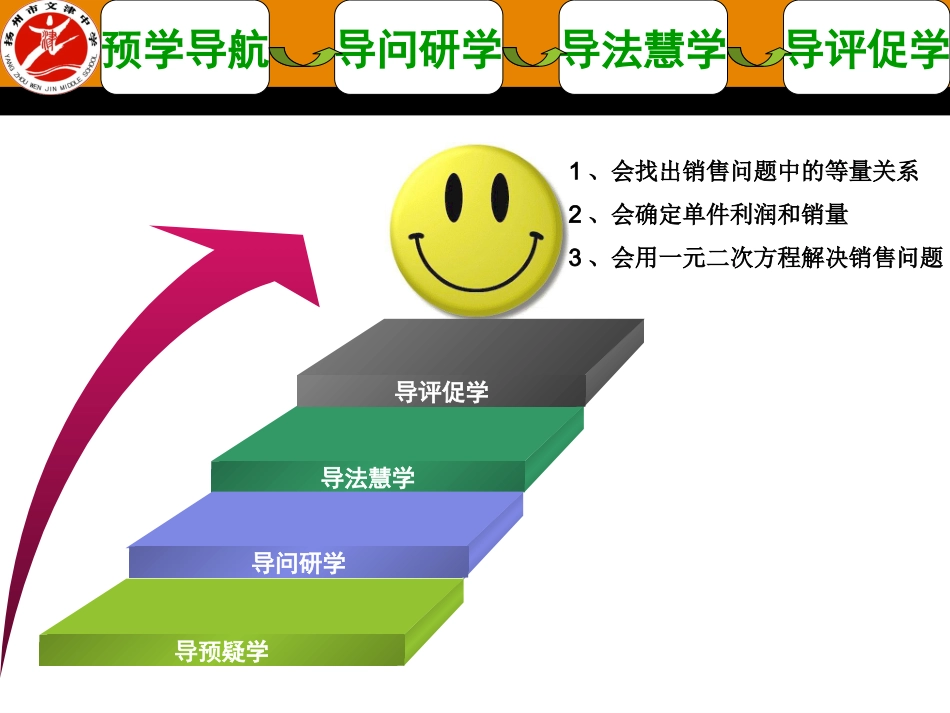 用一元二次方程解决实际问题（销售问题）_第3页