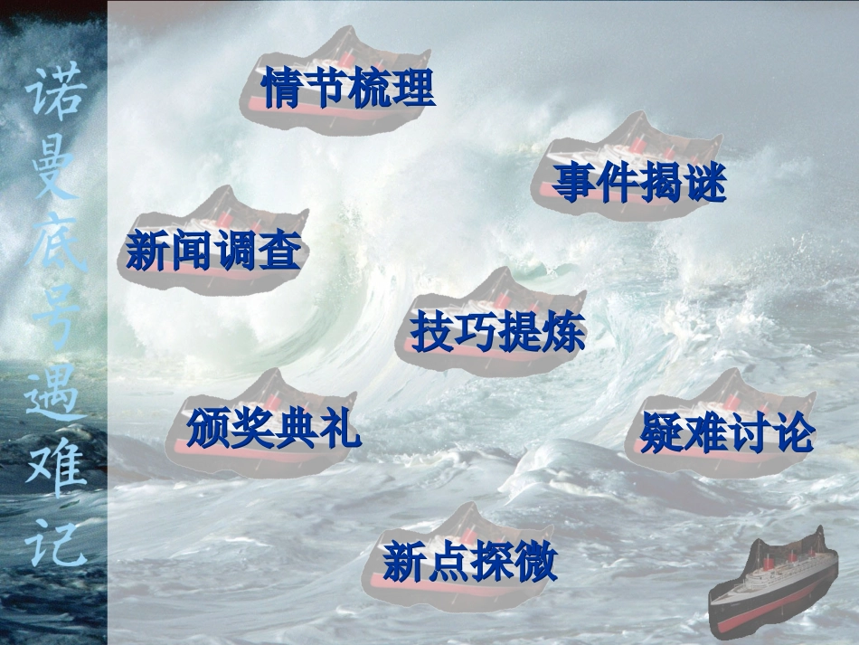 诺曼底号遇难记PPT_第3页