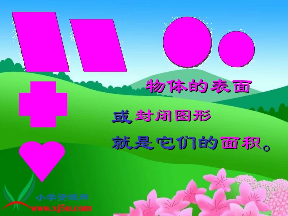 北师大版数学三年级下册《什么是面积》PPT课件_第3页