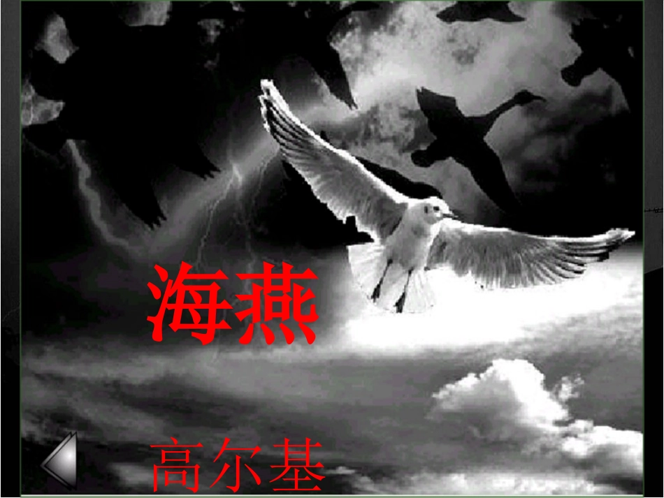 《海燕》PPT_第2页