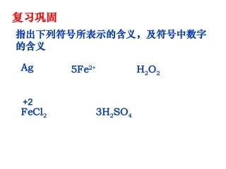 化学式与化合价课件p