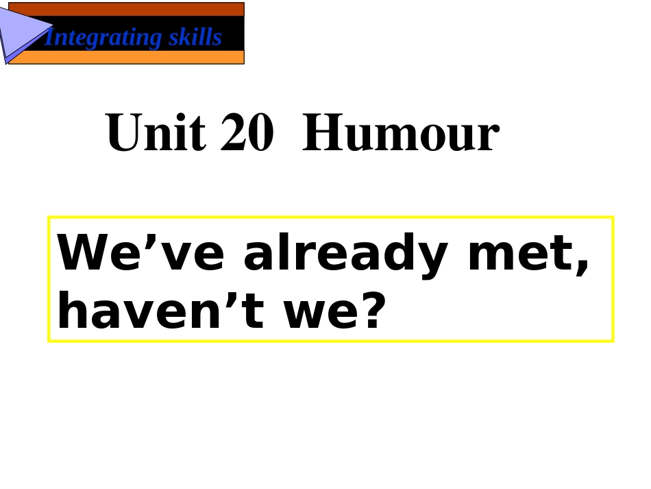 高中三年级英语上册unit20课件_第2页