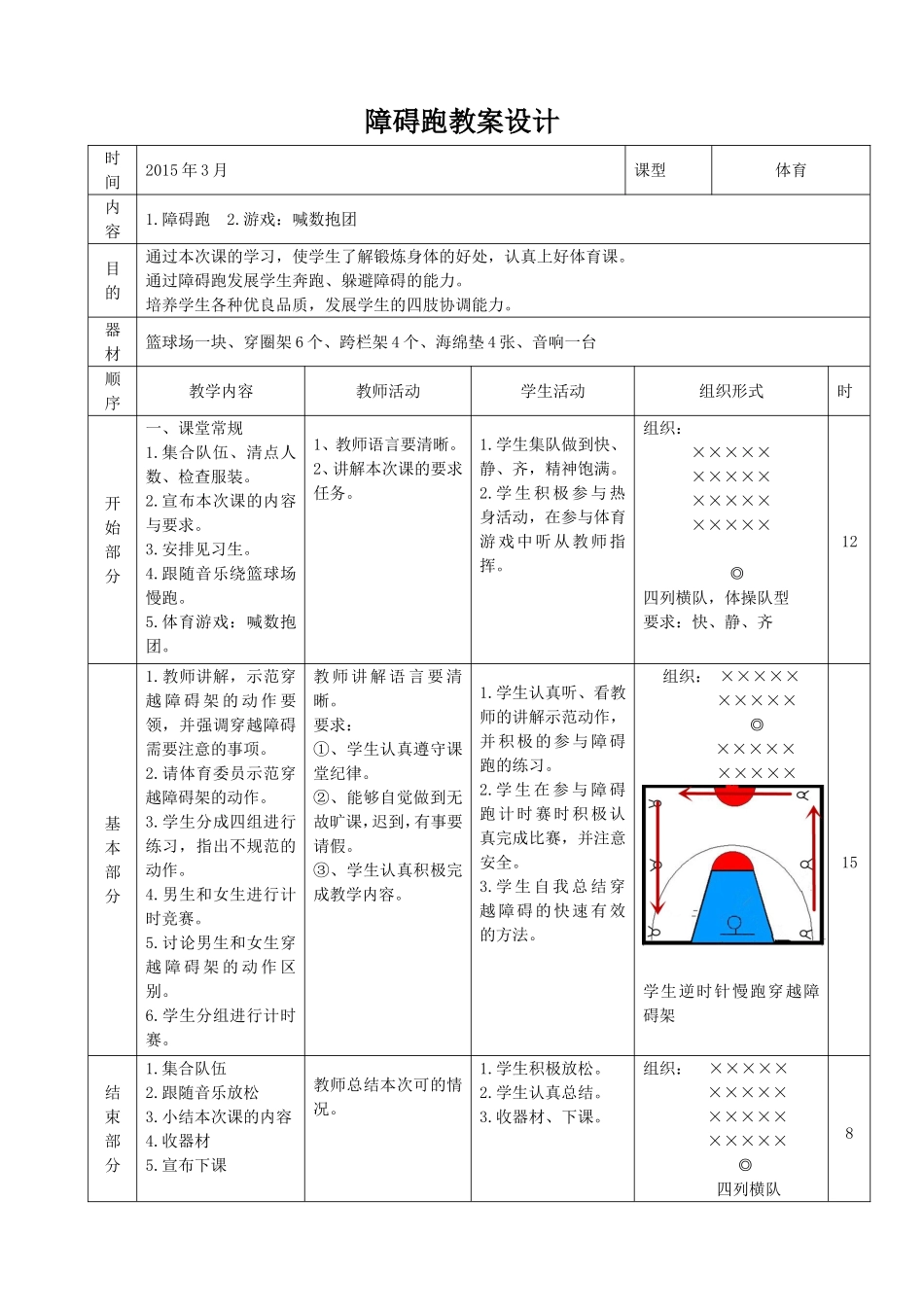 障碍跑教案设计_第1页