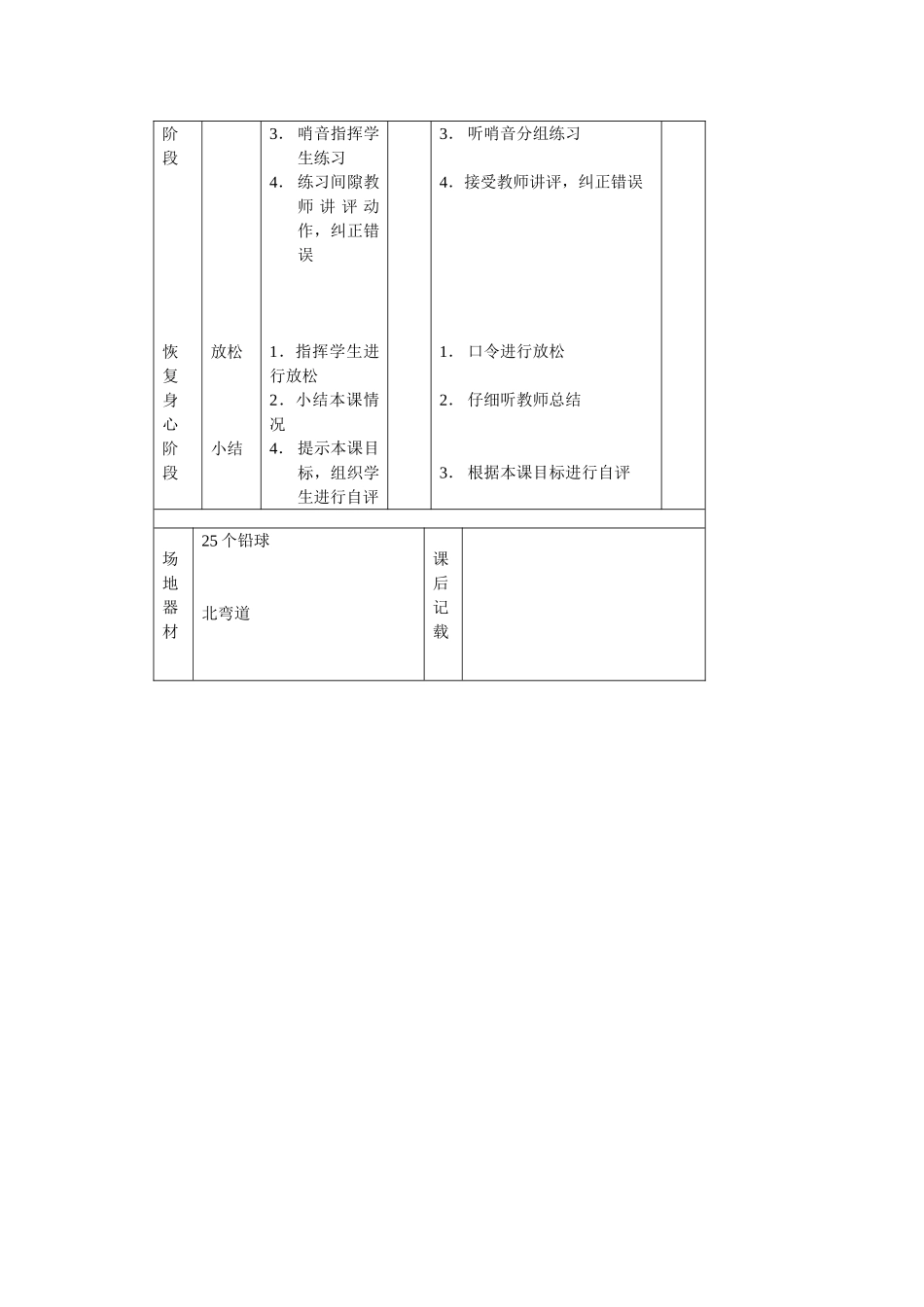 原地正面推实心球教案_第3页