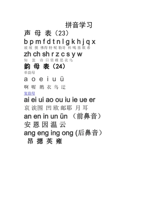 汉语拼音(2)