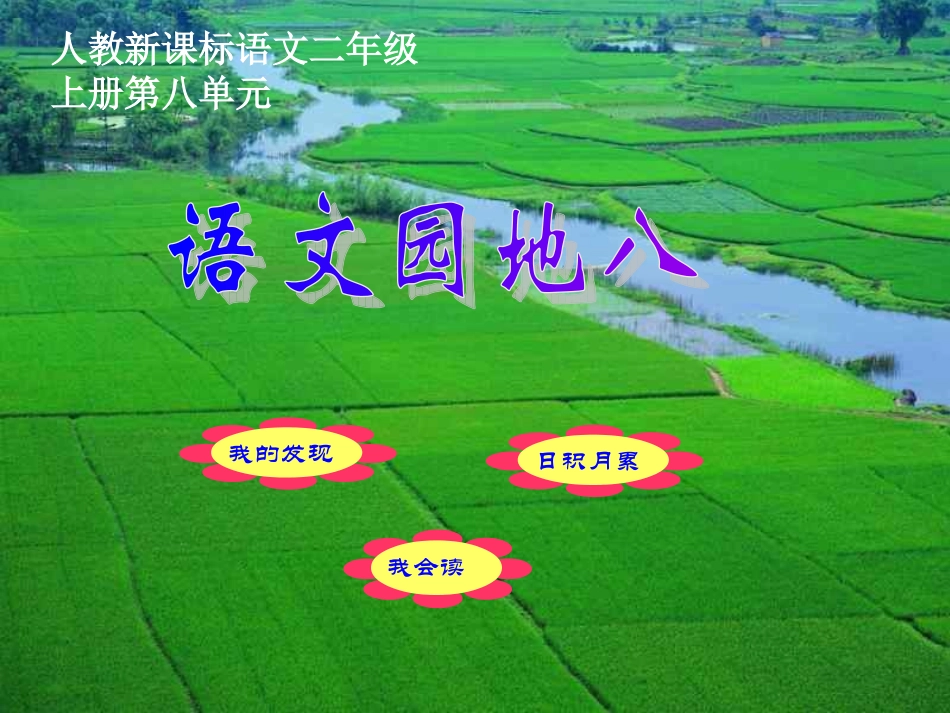 人教版二年级上语文园地八课件_第1页