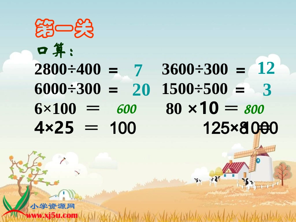 《商不变的规律》PPT课件_第3页