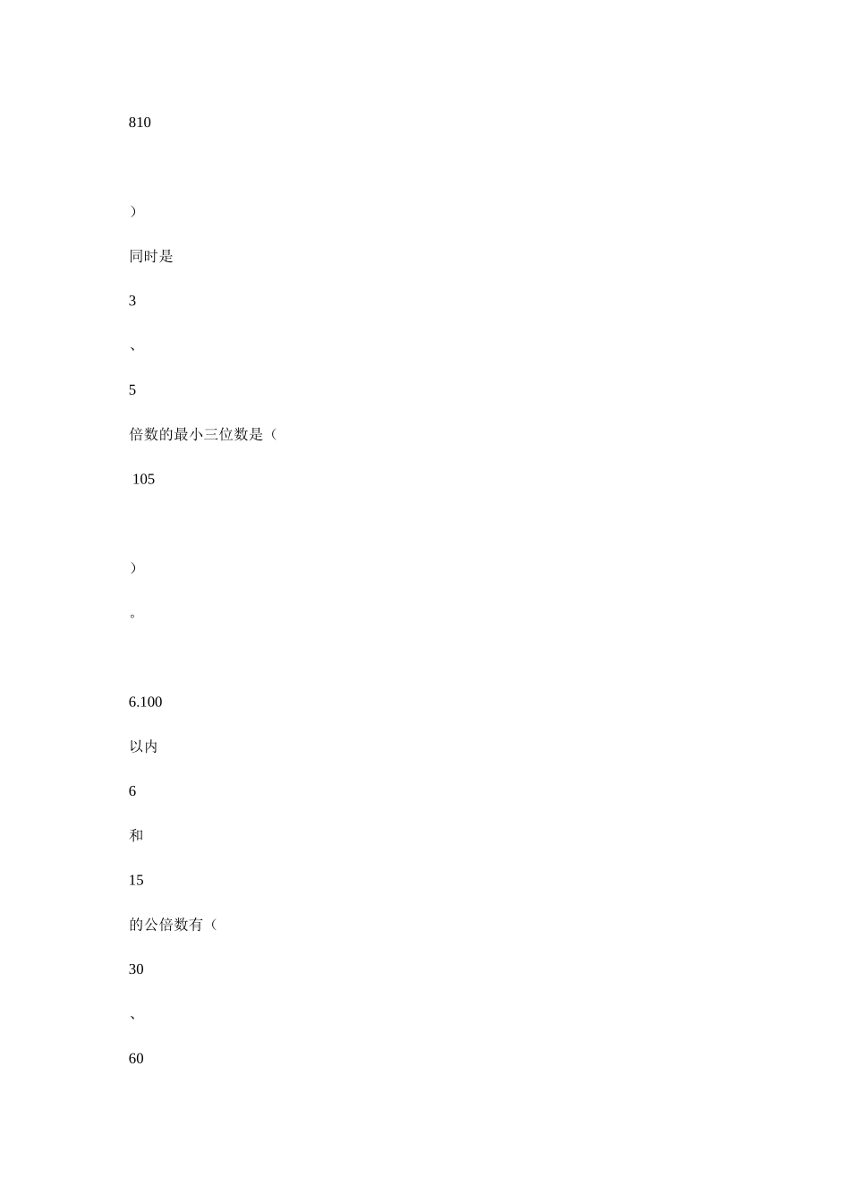 因数与倍数重要知识点_第2页