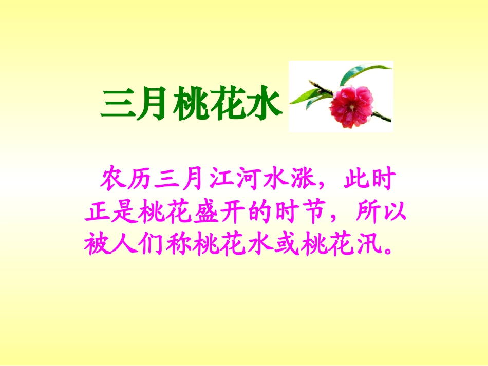 《三月桃花水》课件_第3页