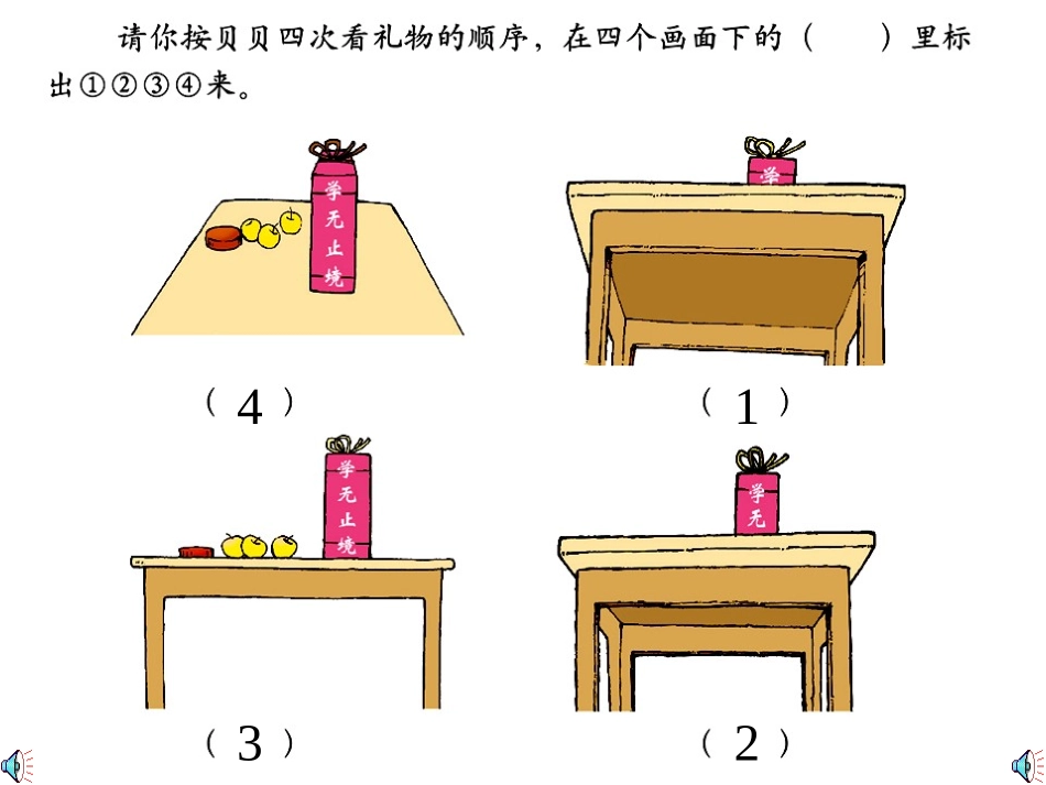 （北师大版）四年级数学课件观察物体1_第3页