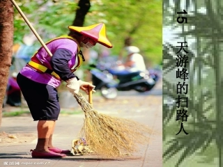 天游峰的扫路人 (2)