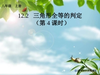 全等三角形判定（HL)