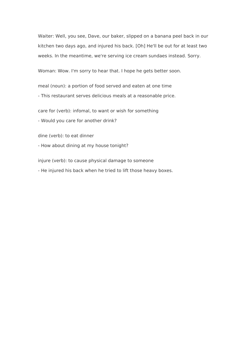 美语小对话－餐馆点菜_第2页