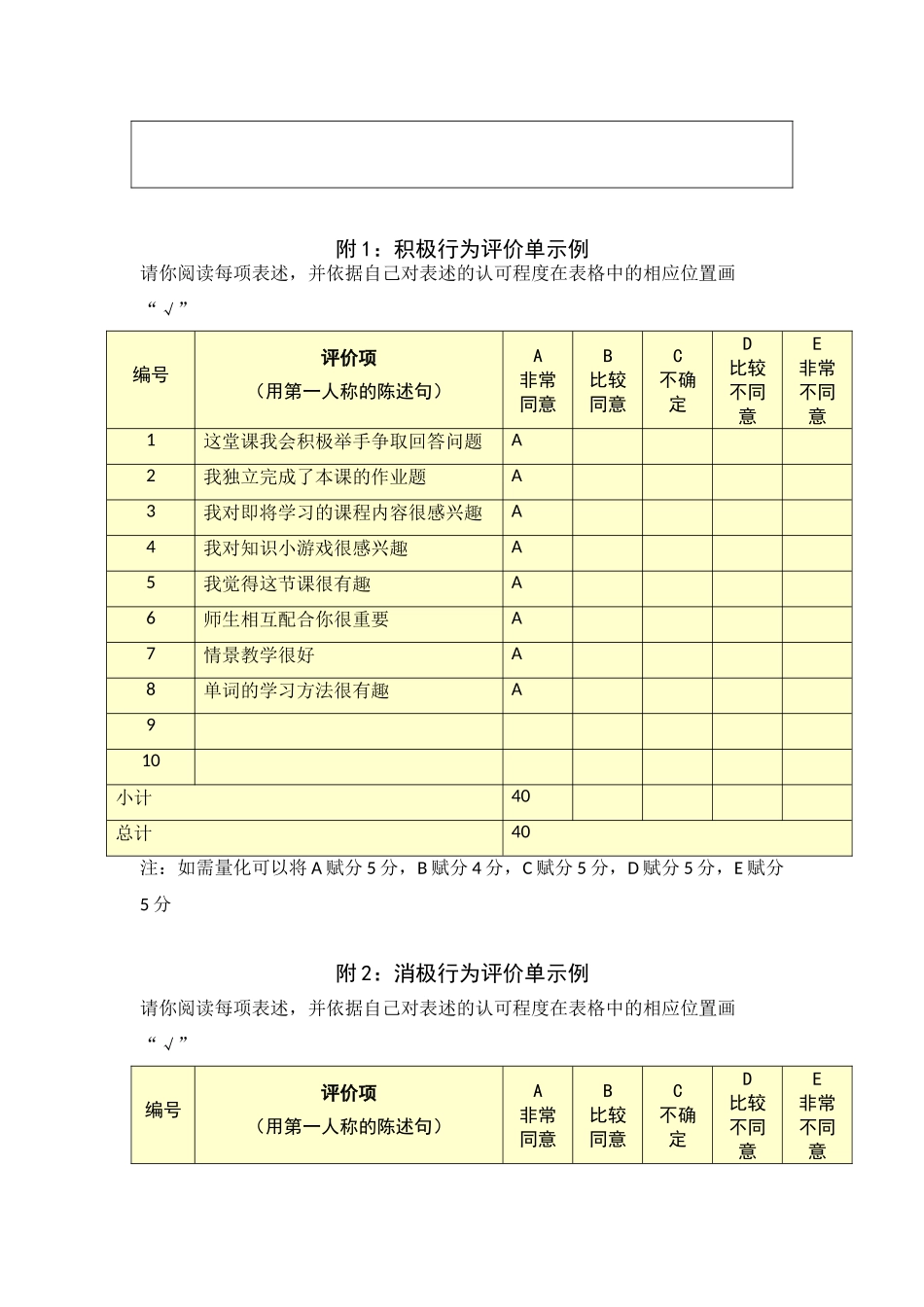 行为态度评价问卷_第3页