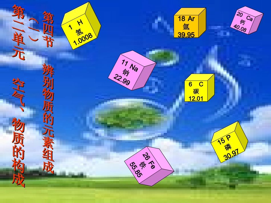 辨别物质的元素组成1_第3页