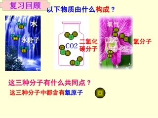 辨别物质的元素组成1