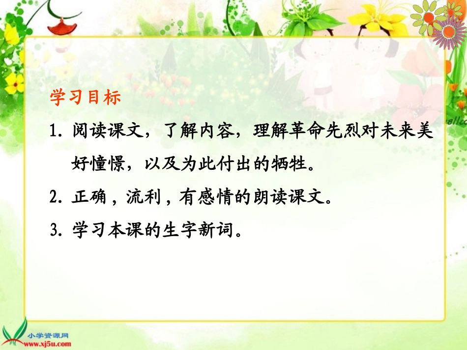 北师大版五年级语文下册《灯光_2》PPT课件_第3页