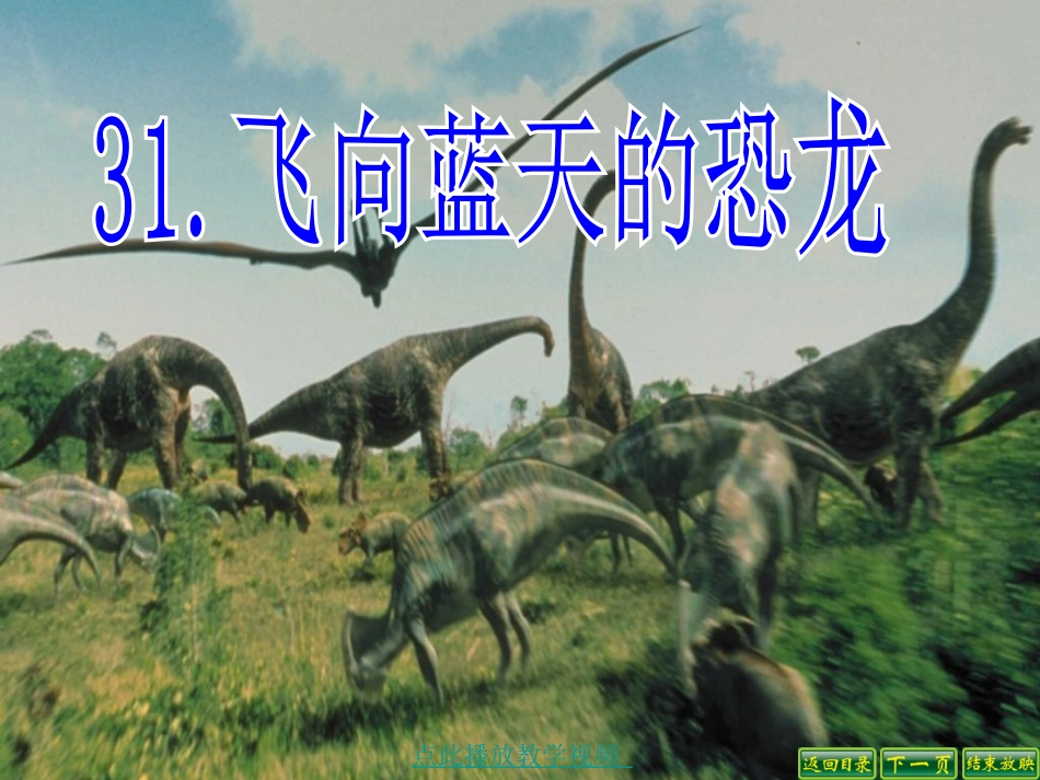 飞向蓝天的恐龙 (3)_第1页