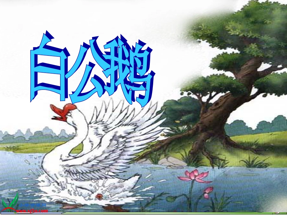 白公鹅(完整课件) (3)_第2页