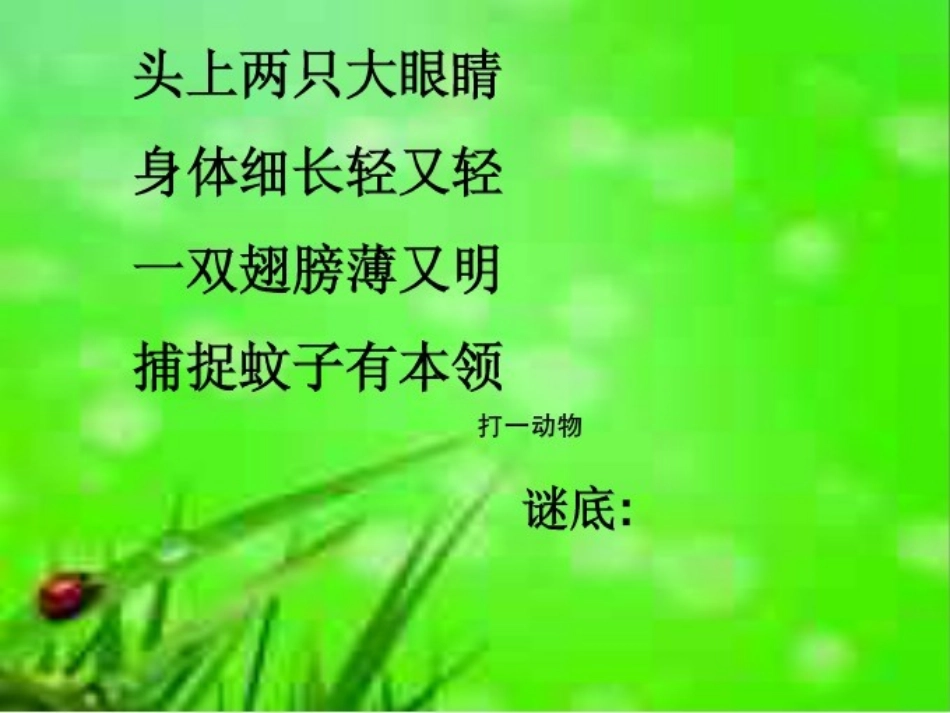 人音版一年级《小蜻蜓》PPT课件_第2页