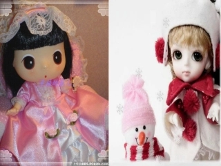 可爱的娃娃课件