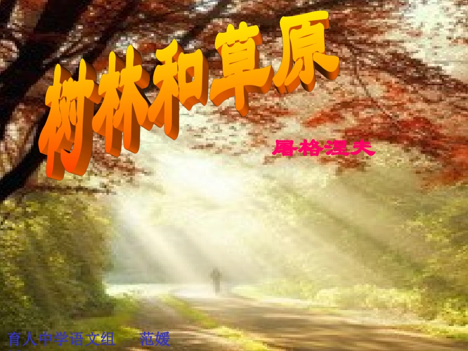 树林和草原随堂课_第1页